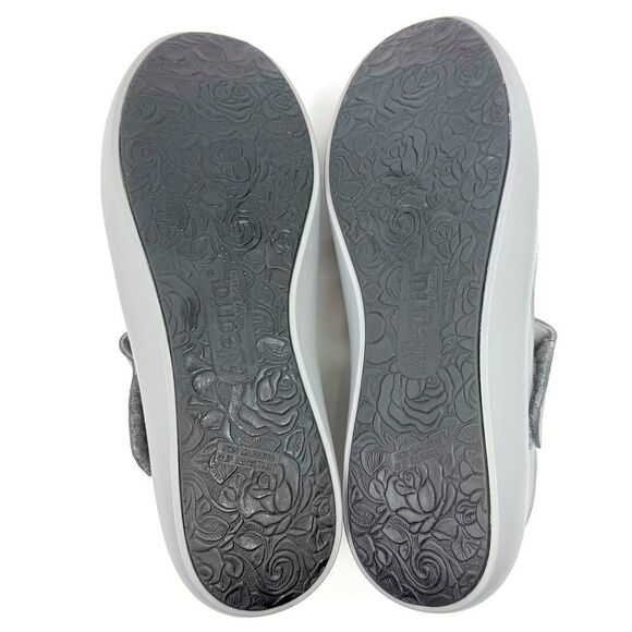 Alegria PG Lite OLIVIA Gray Dream Fit Textile Mary Jane Support Shoes - Picture 14 of 16